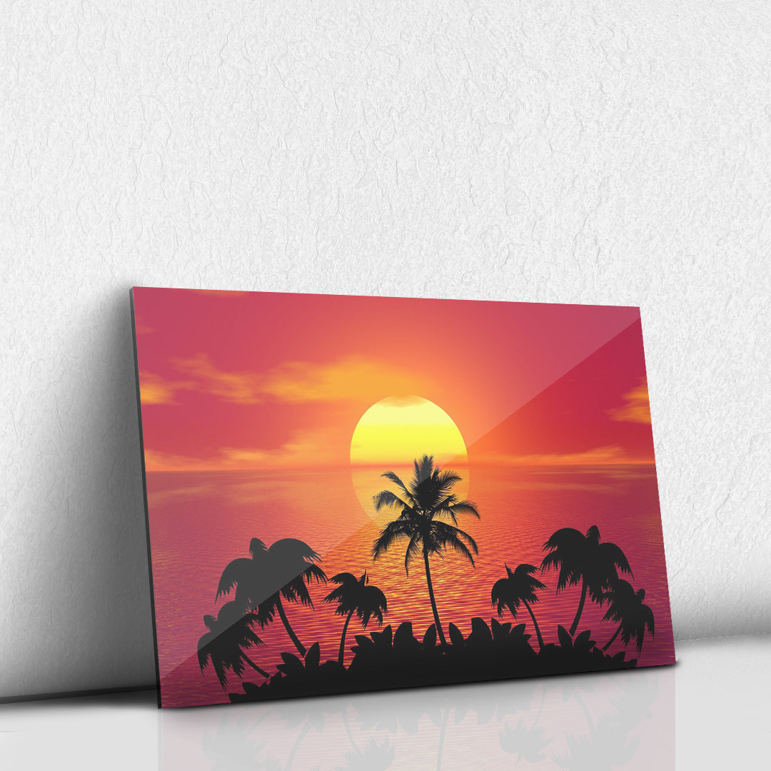Atardecer rojo