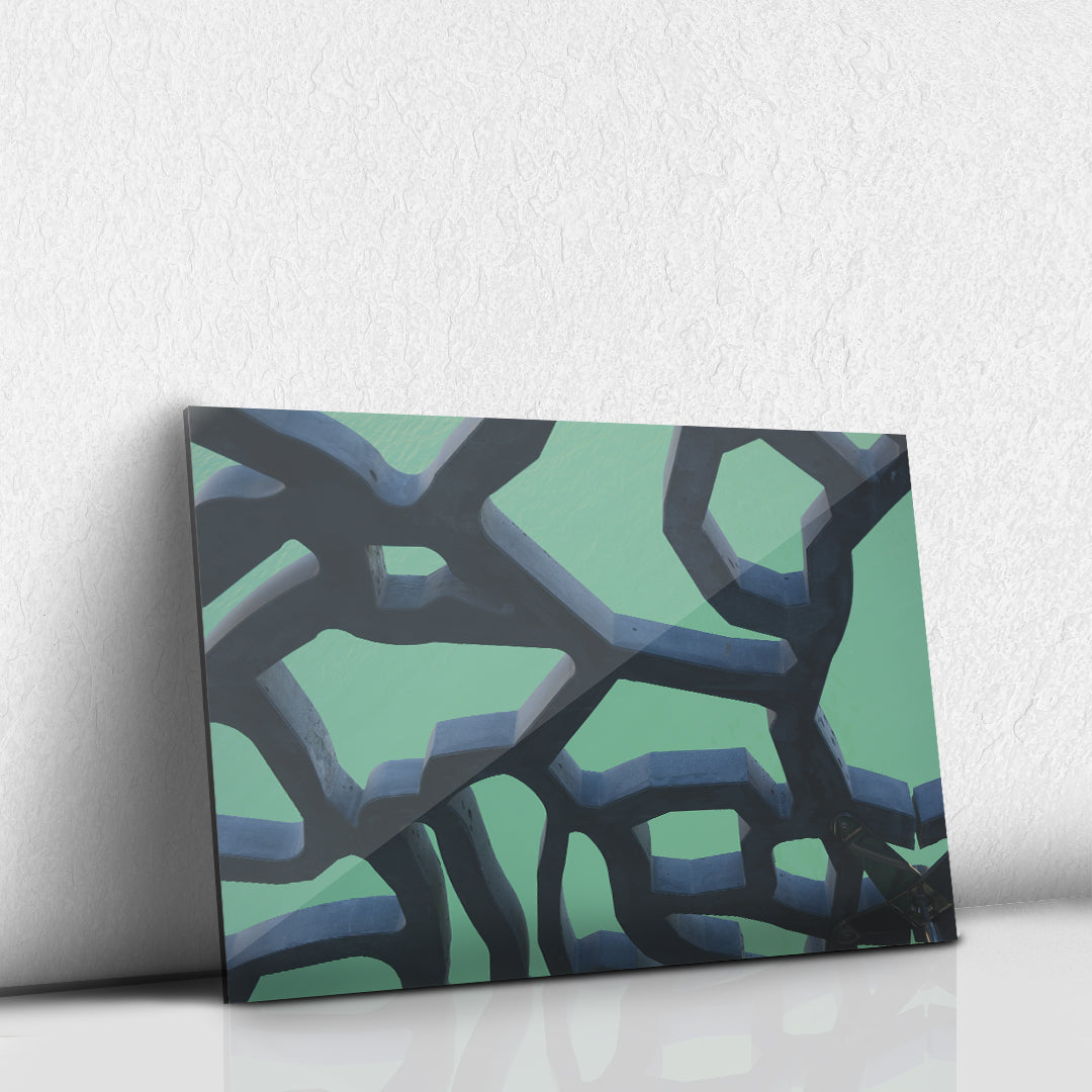 Craquelado verde
