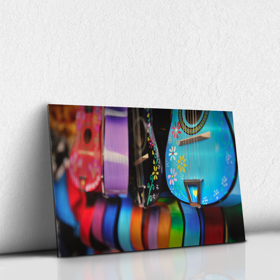 Guitarras de colores