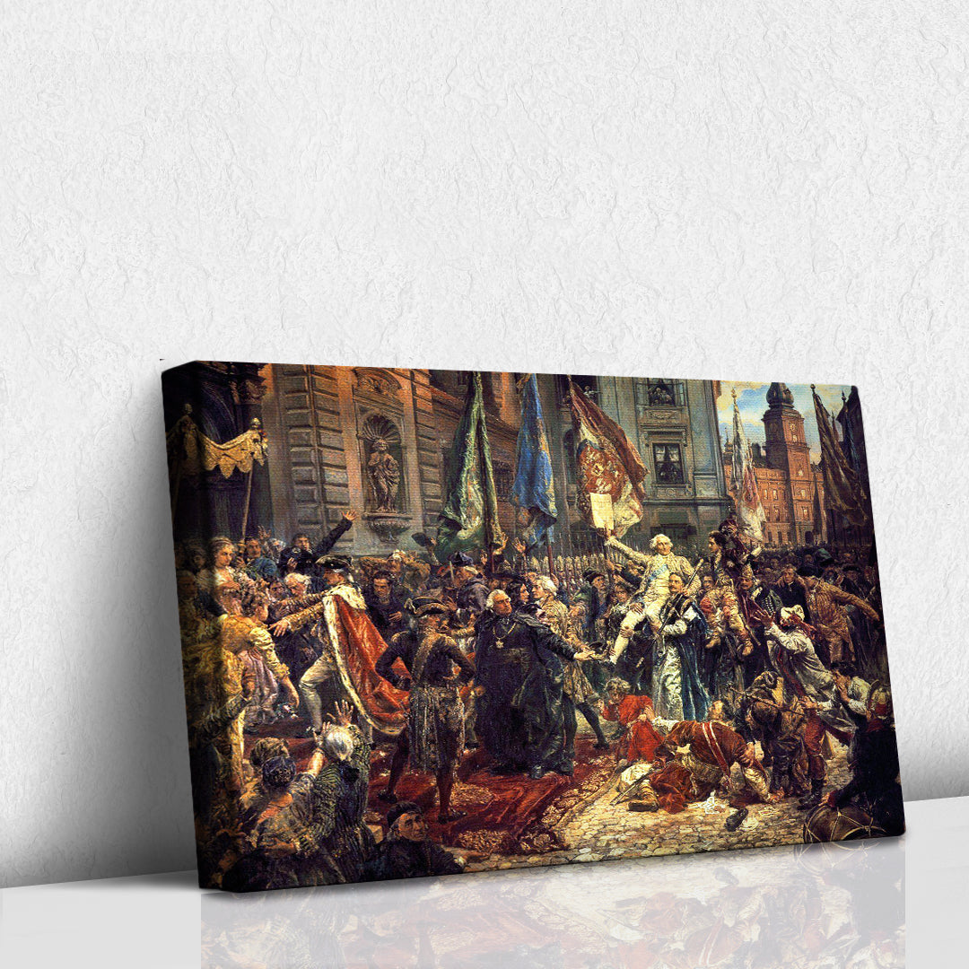 Konstytucja 3 maja de Jan Matejko