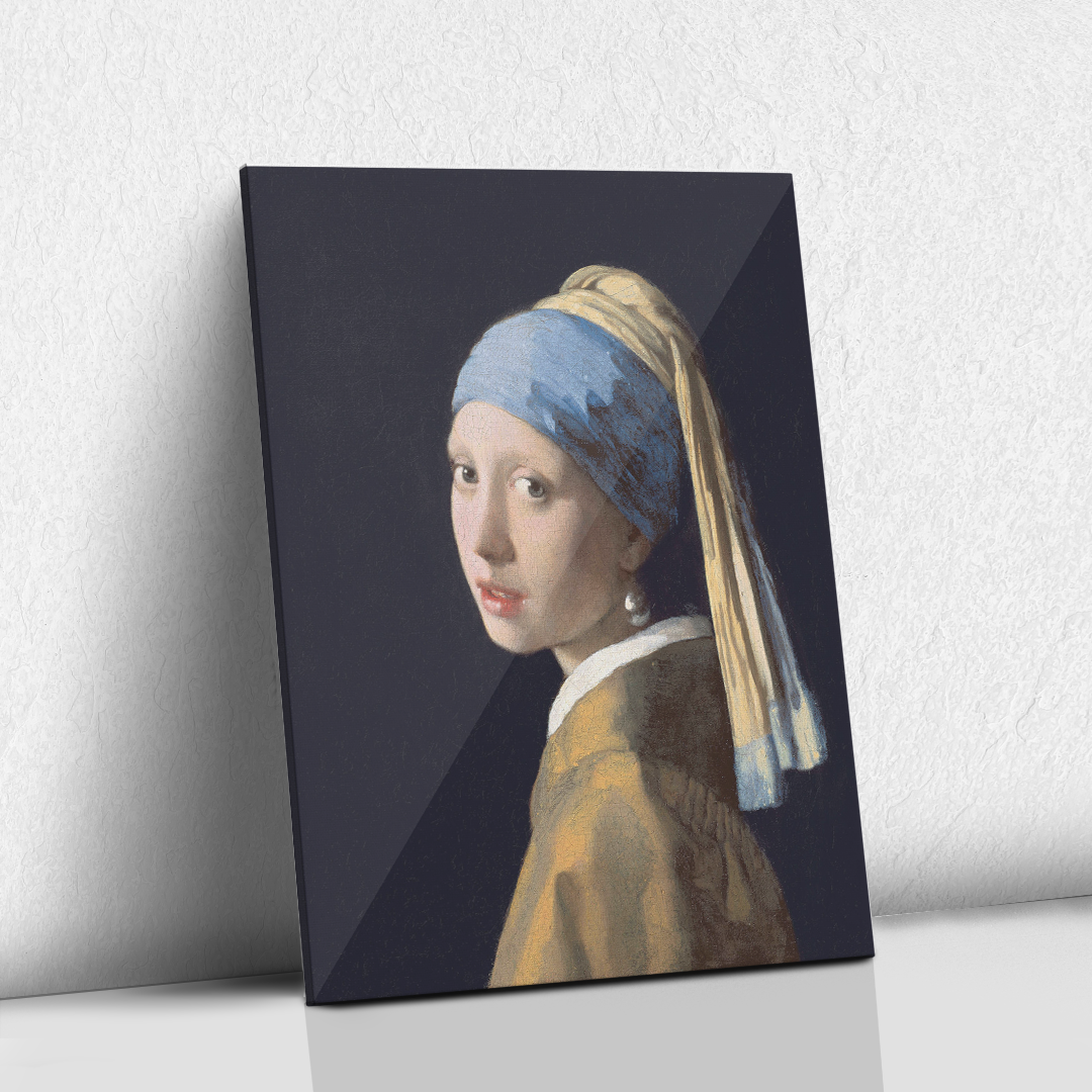 La joven de la perla de Johannes Vermeer