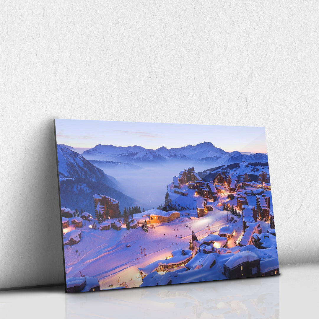 Montaña en los alpes