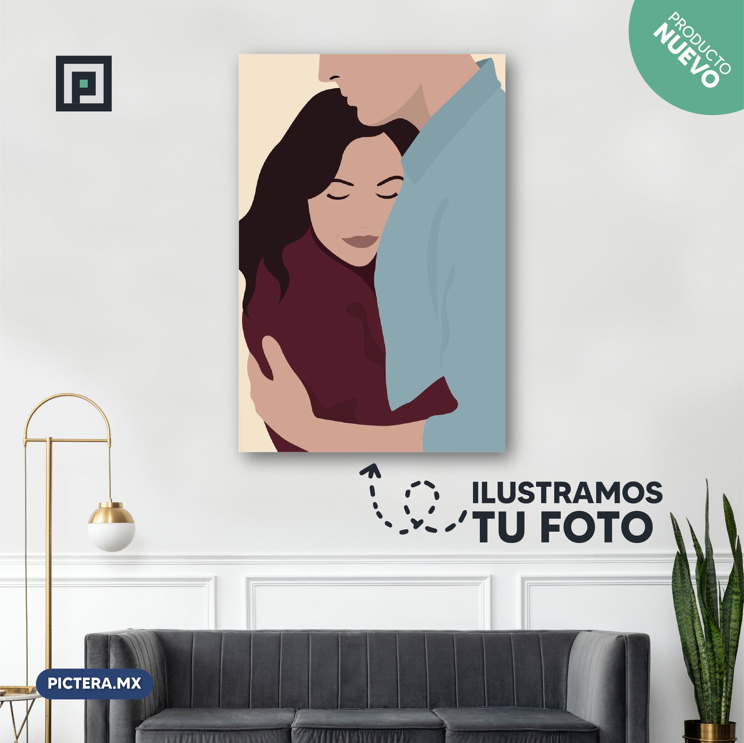 Ilustracíon Personalizada Vertical