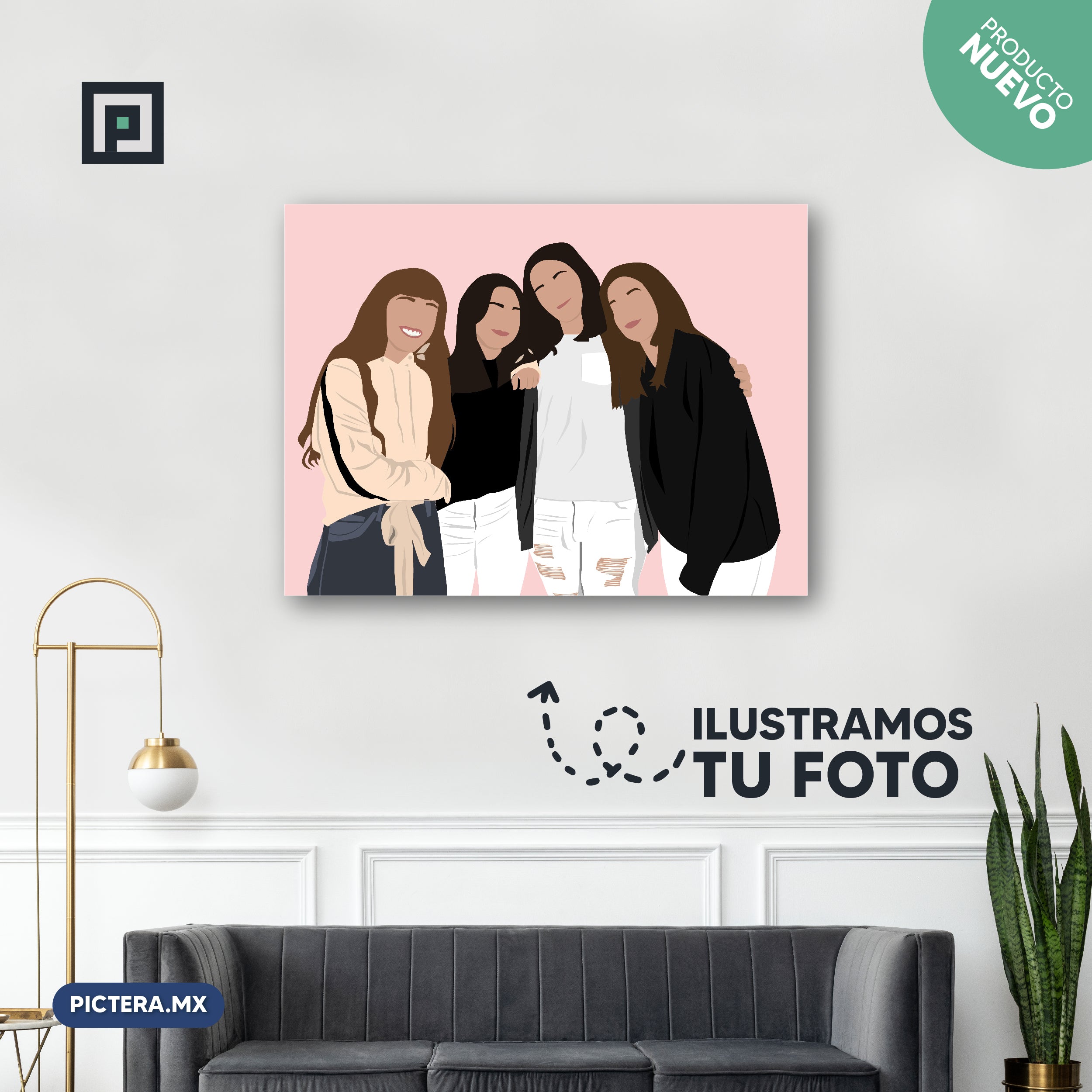 Ilustracíon Personalizada Horizontal
