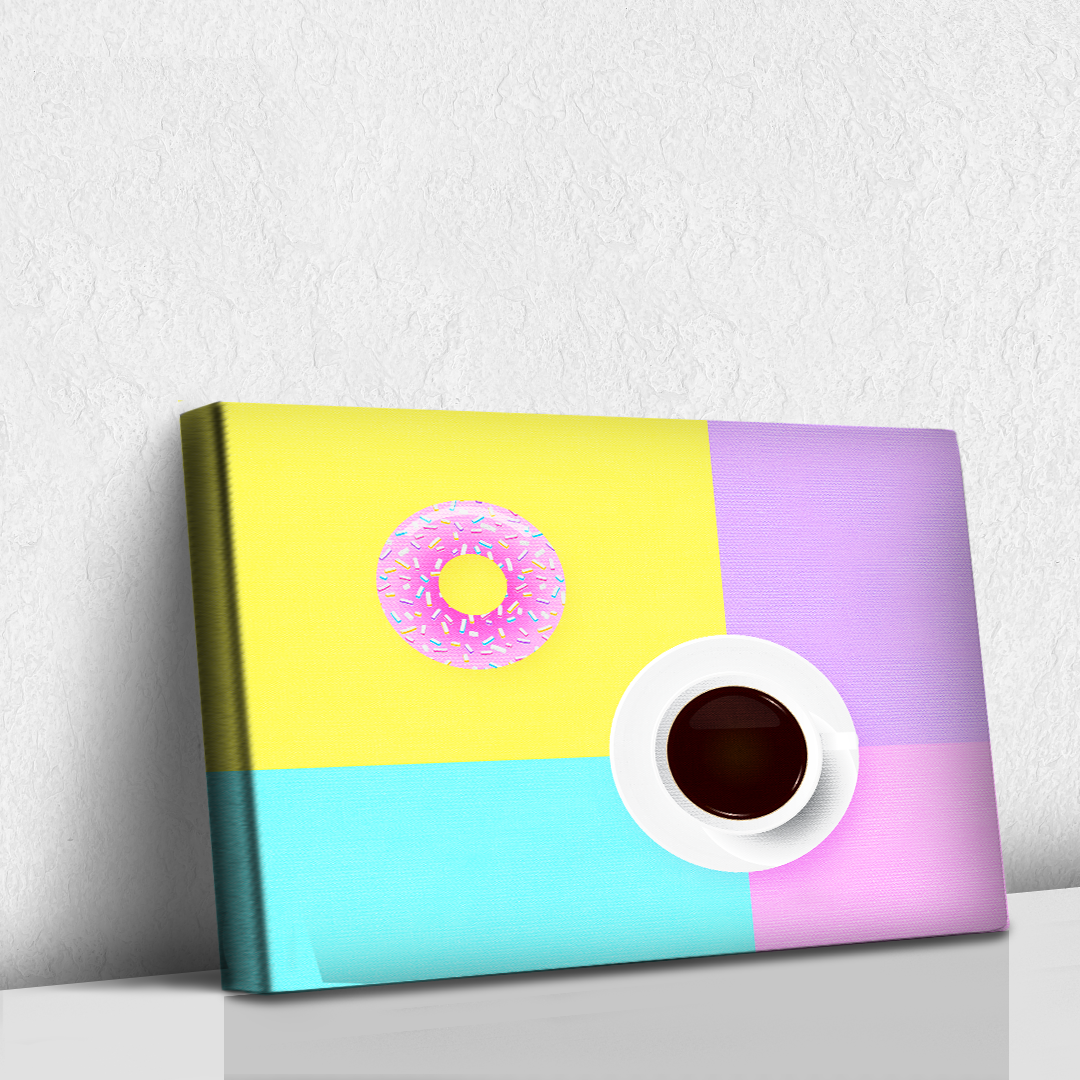 Pastel donut