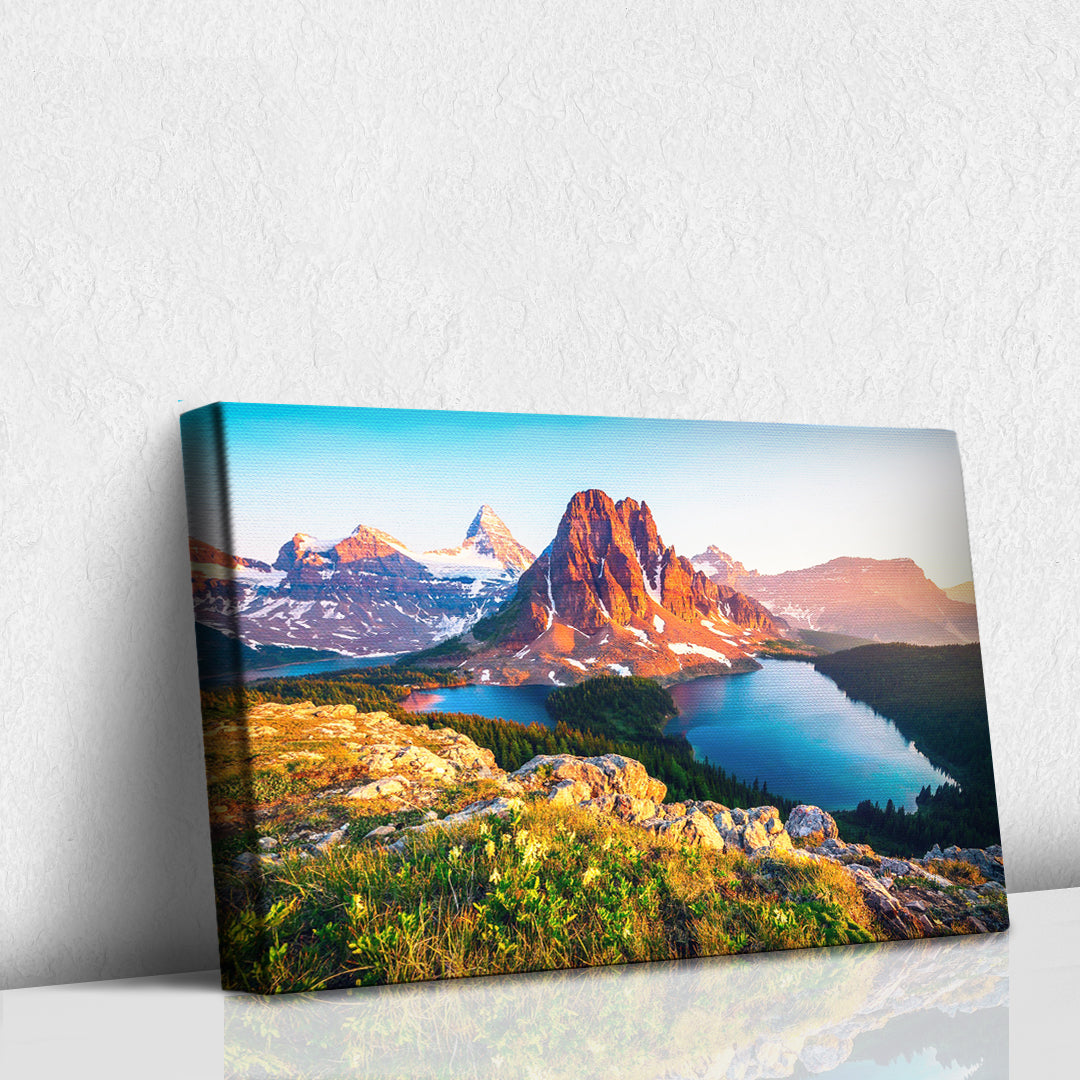 Vista a las montañas