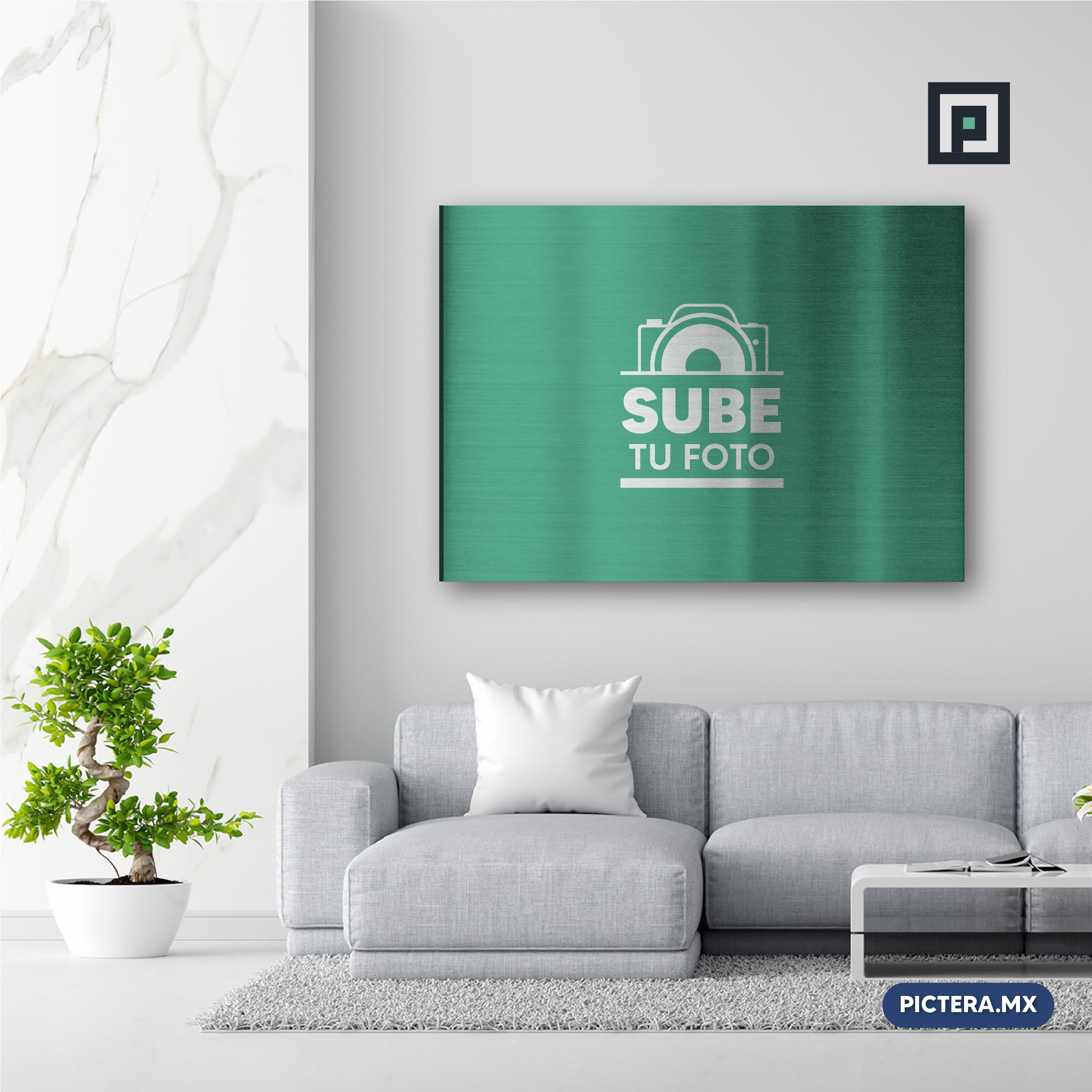 Cuadro Aluminio Personalizable (Horizontal)