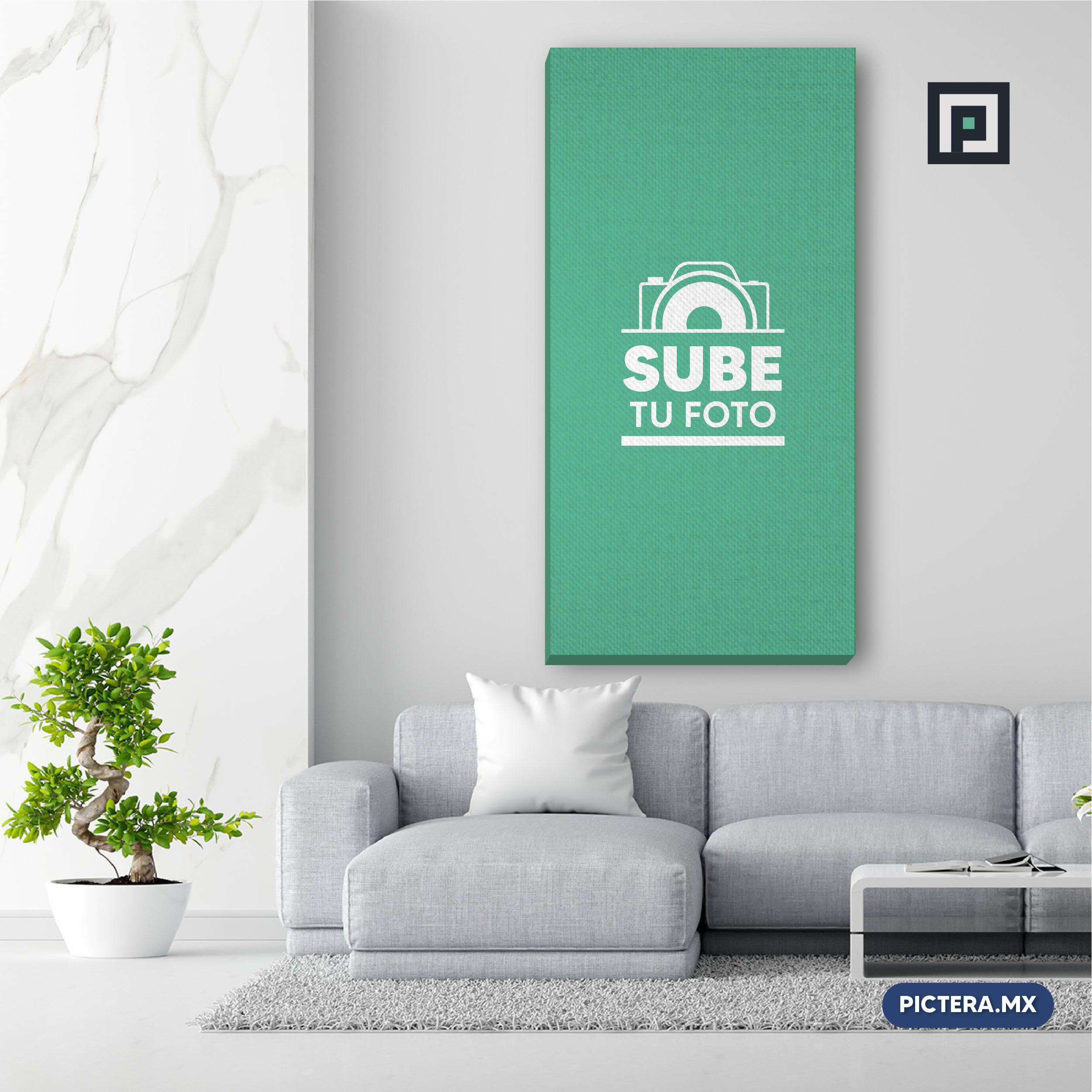 Cuadro Canvas Personalizable (Vertical Panorámico)