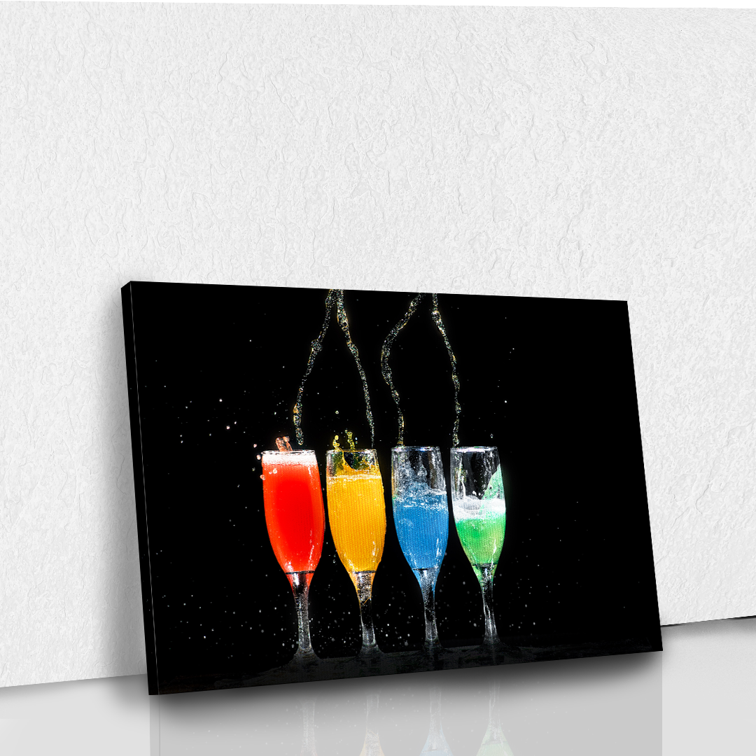 Champagne de colores