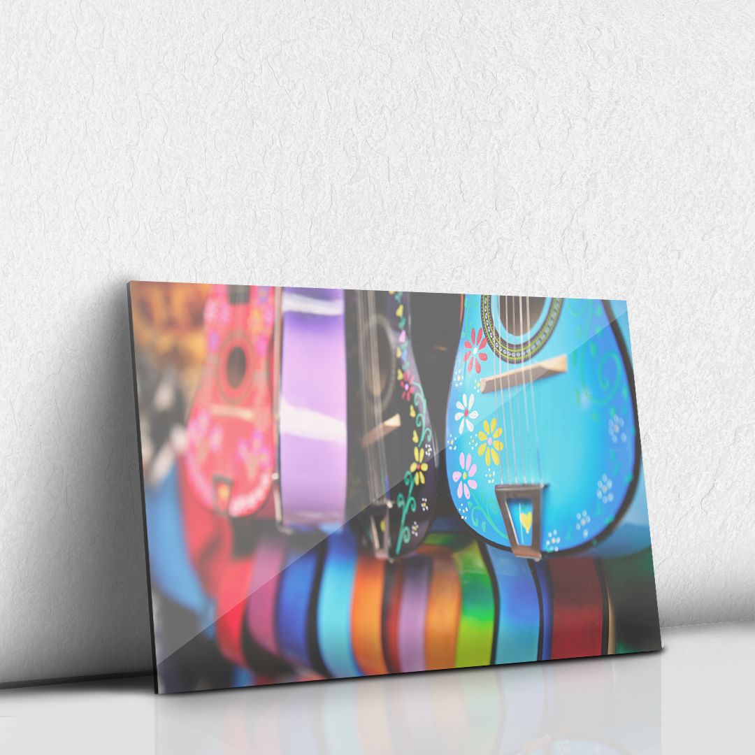 Guitarras de colores