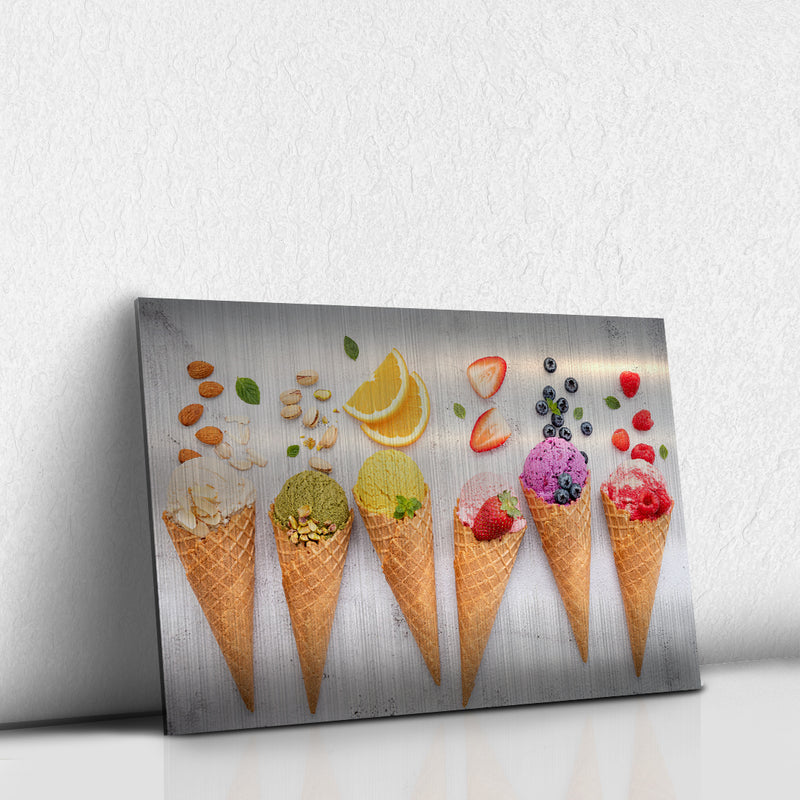 Helados decorados